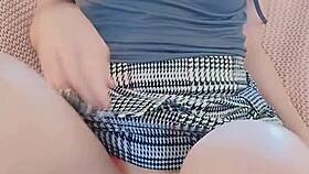 Tiny asian teen roleplays librarian for library fuck