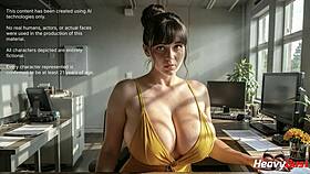 i detained a busty slut and she gave herself to me right there at the station