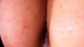 Girlfriend takes full control during intense anal session