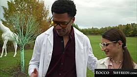 rocco siffredi - hot redheaded doc spitroasted by huge cocks