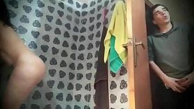 My friend wants me to watch her shower and then fuck me