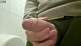 Man visits swedish furniture store restroom