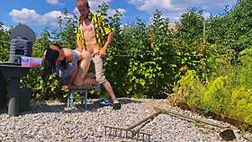 Rough Outdoor Garden Fuck