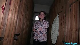 Young italian model fucked after casting